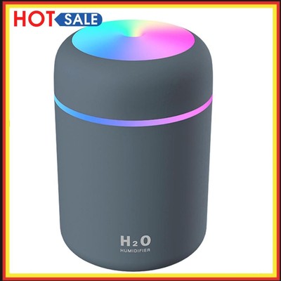 Electric Aromatherapy Oil Diffuser Ultrasonic Air Humidifier (Grey)