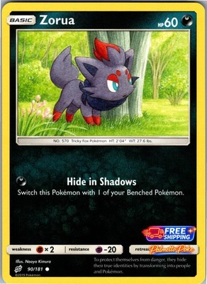 Zorua 90/181 Common SM - Team Up Pokemon NM/LP