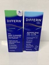 DIFFERIN Acne Care Kit - Gel Treatment 0.1 Adapalene Retinoid 5 Benzoyl Perox