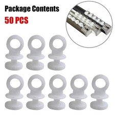 50pcs Standard Curtain Gliders - Suitable for Standard Curtain Tracks