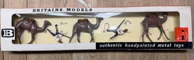 Britains: Boxed Set 9265 - Egyptian Camel Corps, c1960. MIB