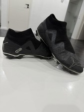 Fußballschuhe PUMA Herren Future Match Plus LL  FG/AG  Schwarz  Weiß  44 EU