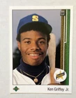 1989 Upper Deck - Star Rookie Ken Griffey Jr #1 (RC) plus Donruss rated rookie
