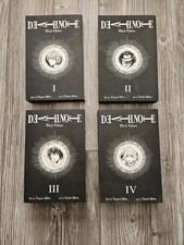 Death Note Black Edition volumes 1-8. 4 book collection - English