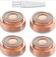 4 Pack Replacement Heads for Finishing Touch Gen 2 Flawless Facial Hair Remover
