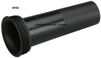 Intertechnik HP35 Bassreflexrohr SV=6,6 cm² Innen Ø 29 mm Länge 123 mm 090132