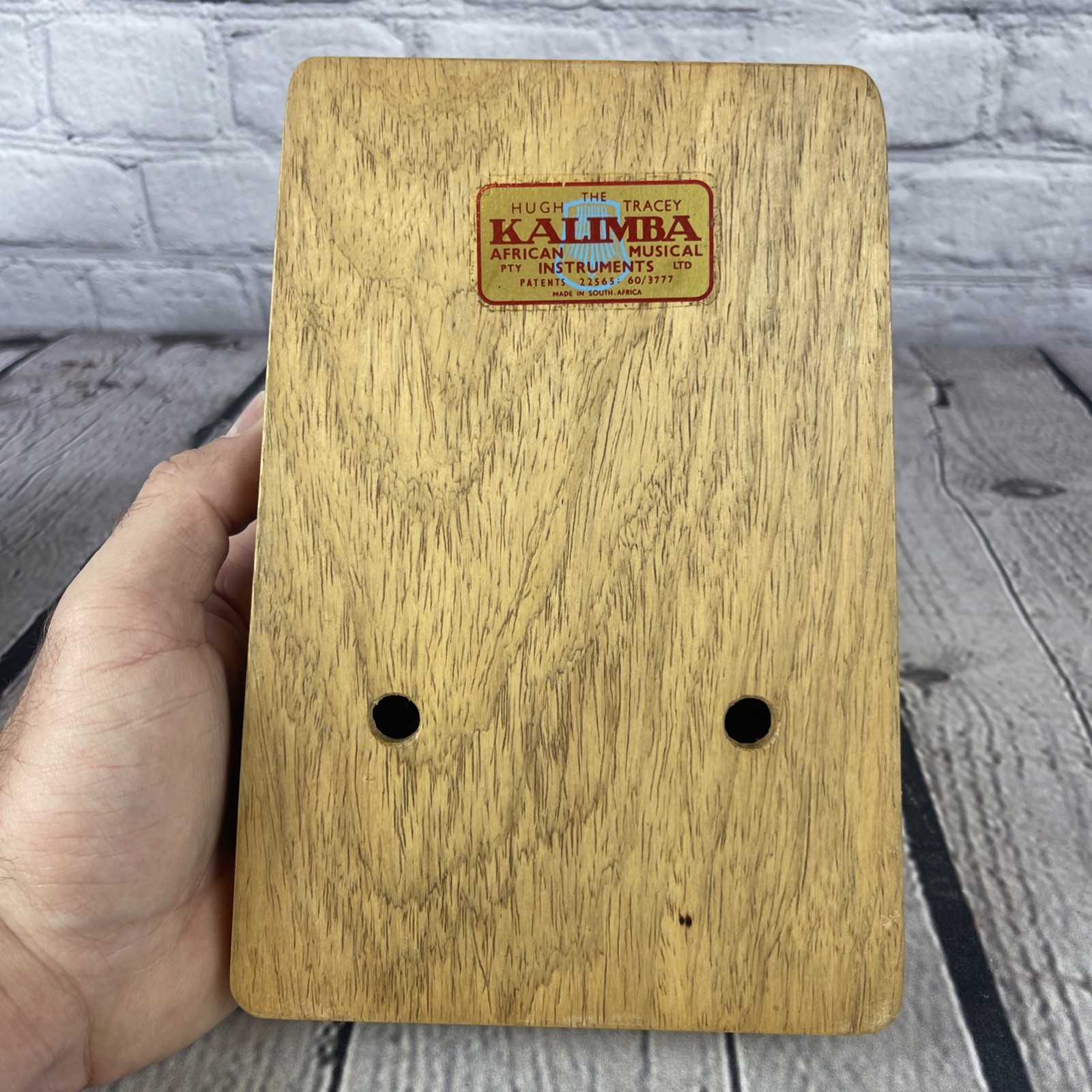 African Kalimba Musical Instrument The Hugh Tracey 17 Note South Africa 1966 