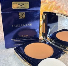Estee Lauder Double Wear Stay In Place Matte Powder Foundation 5W2 RICH CARAMEL
