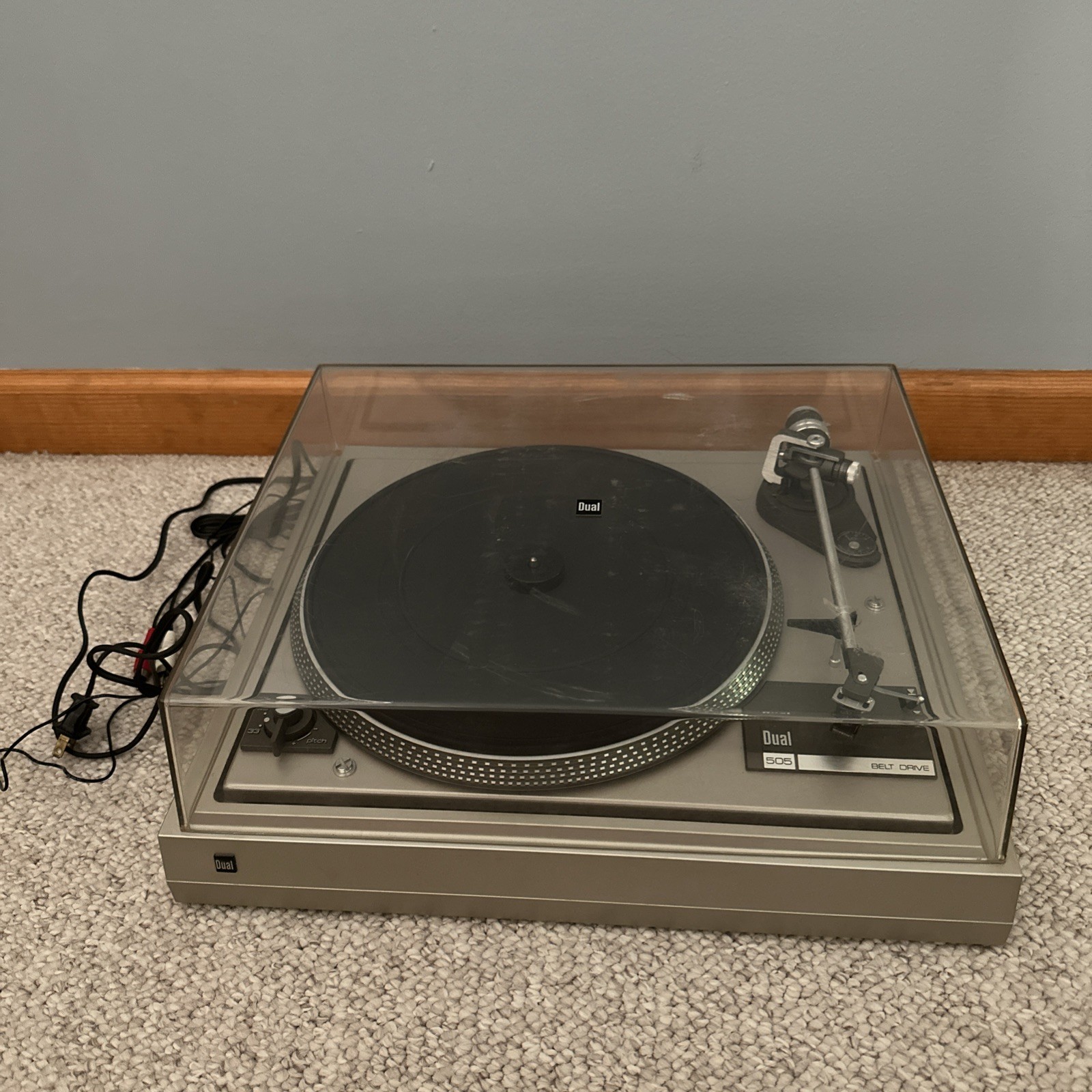 Dual CS 505-1 Belt-Drive Turntable 
