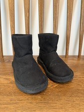 Old Navy Kids' Black Faux-Suede Boots - Size 12