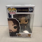 Funko Pop! The Lord Of The Rings #531 Aragorn Vinyl Figure w/ Protector