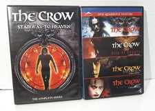The Crow Strairway to Heaven Complete Series & 4-Film DVD Lot Rare & OOP 7 Discs
