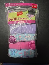 5 New Girls Sz 2T/3T Potty Trainer Brief Underwear