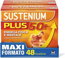 Sustenium Plus 50+ - Integratore energizzante adulti 50+ con complesso antiossid