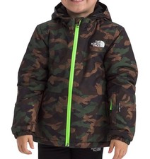 The North Face Little Kids' Freedom Insulated Jacket Tnf Black Tnf Camo Print