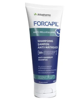 Arkopharma Forcapil Anti-Schuppen Shampoo gegen fettige Schuppen und Juckreiz...