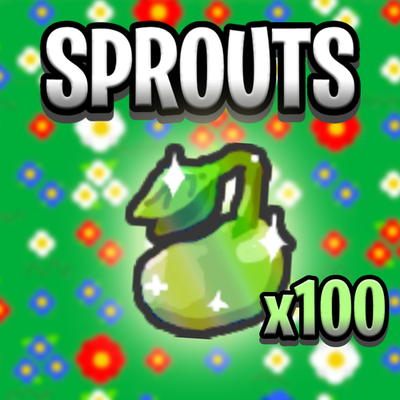 #ad CHEAPEST💎 Sprouts x100 ⭐ Bee Swarm Simulator $2.99