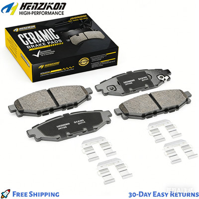 Premium Rear Ceramic Brake Pads For Subaru Forester Impreza Outback Legacy XV