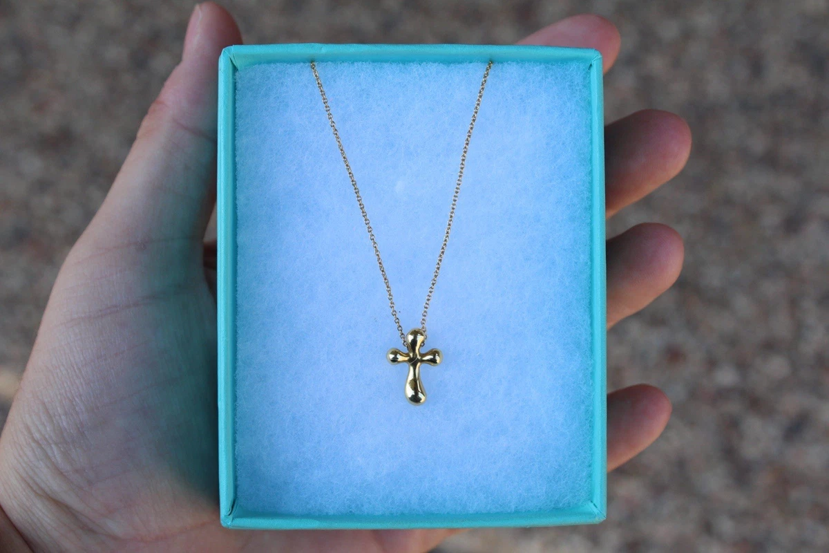 Tiffany Cross Necklace for sale | eBay