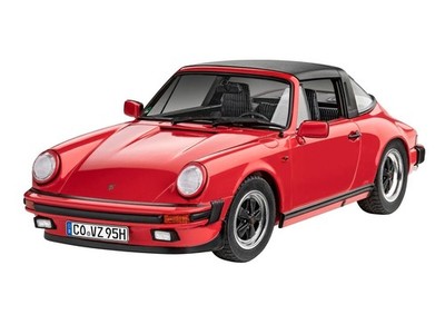 ミニカー LookSmart Porsche 911 3.2 Targa Revell - Porsche 911 Carrera 3.2 Targa (G-Model) Gift set 1/24