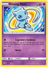 Shining Mew 40/73 - Shining Legends Holofoil