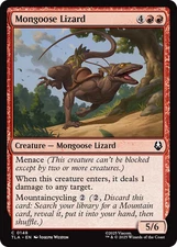 Mongoose Lizard #148 Near Mint NM FOIL Avatar The Last Airbender TLA Magic MTG