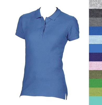 Gildan Damen Poloshirt Baumwolle S-2XL Premium Double Piqué 85800L NEU
