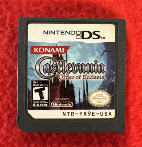 Castlevania Order of Ecclesia | Nintendo DS 2007 US Edition Game Only Authentic