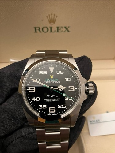 ROLEX Air-King "New model" - ref. 126900  *NEW + UNWORN + FULL-SET WITH TAGS*