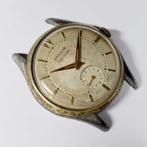 Vintage 1950s Geneve Men’s Manual Wind Parts Watch - 17 Jewels - Picture 2 of 10