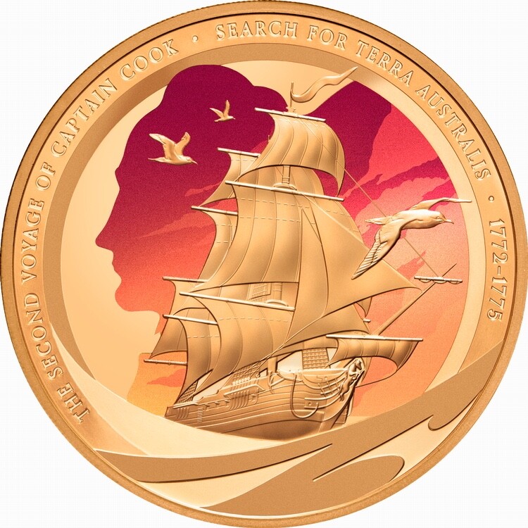 Niue 2025 CAPTAIN COOK Second Voyage TERRA AUSTRALIS $100 1