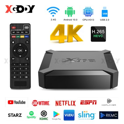 6K Smart TV BOX T95 32 GB 4GB Android 13.0 Quad core Media Player Streamer WIFI