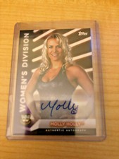 2021 Topps WWE Women's Division MOLLY HOLLY Purple Auto #83/99 WWF WCW HOF A-MH