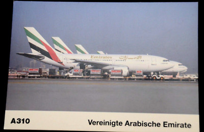 59135 Postcard Aircraft Airport Airport United Arab Emirates A 310 Dubai