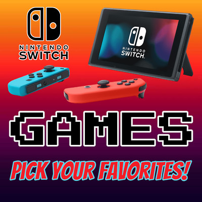 Nintendo Switch Games - Various Titles - Pick Your Favorites!