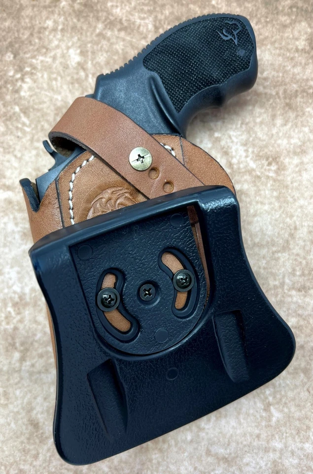 For 2" TAURUS 856 605 942, Right Hand Leather OWB Roto Paddle Holster - Image 3 of 4