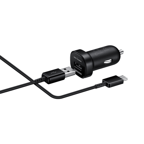 Original Samsung Galaxy Note8 S8 S9 S10 Plus Fast Car Charger + 4FT Type-C Cable - Picture 2 of 9