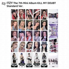 ITZY KILL MY DOUBT Official Standard Ver Photocard Postcard Boxing Ticket KPOP
