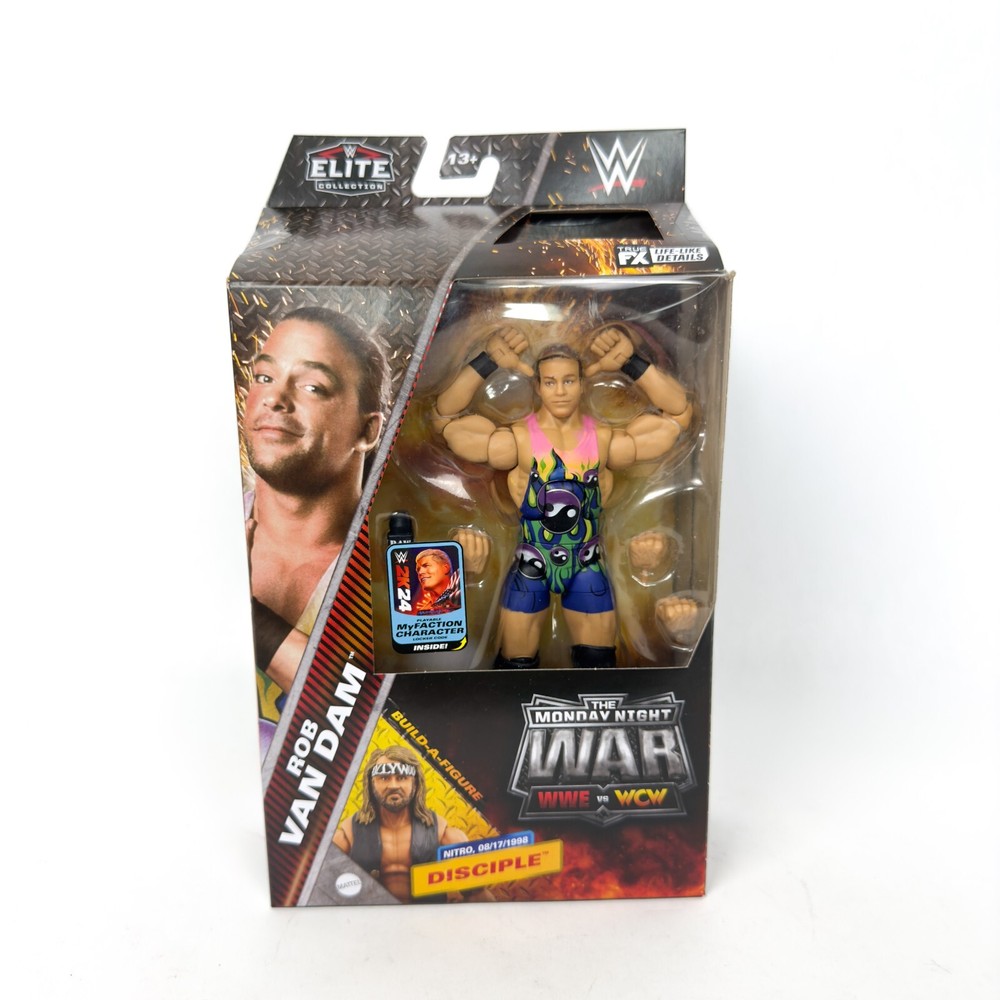 Rob Van Dam RVD WWE Elite Monday Night War 6