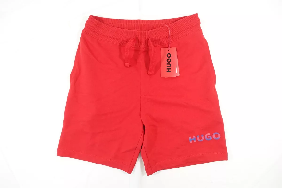 HUGO BOSS Desquera Rot S Sweat Kurz Herren Defekt