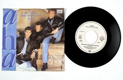 A-Ha   The Blood Das Moves The Body / es Gibt Never A Forever Thing   7 '' VG+