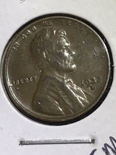 1932-D Lincoln Cent AU   Deep Chocolate BN
