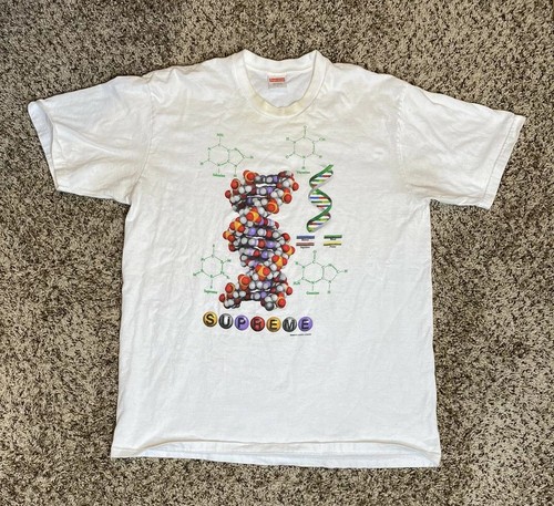 Mens Supreme DNA White Red Green Blue 