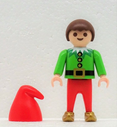 Sweet Elf 3 Playmobil to Santa Hat Shoes Santa Claus RARE - Picture 5 of 6