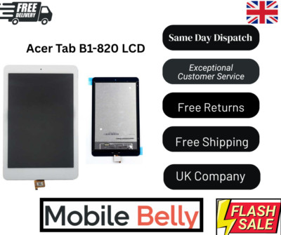 LCD Bildschirm Display mit Touchscreen Digitizer für Acer Iconia One 8 B1-820
