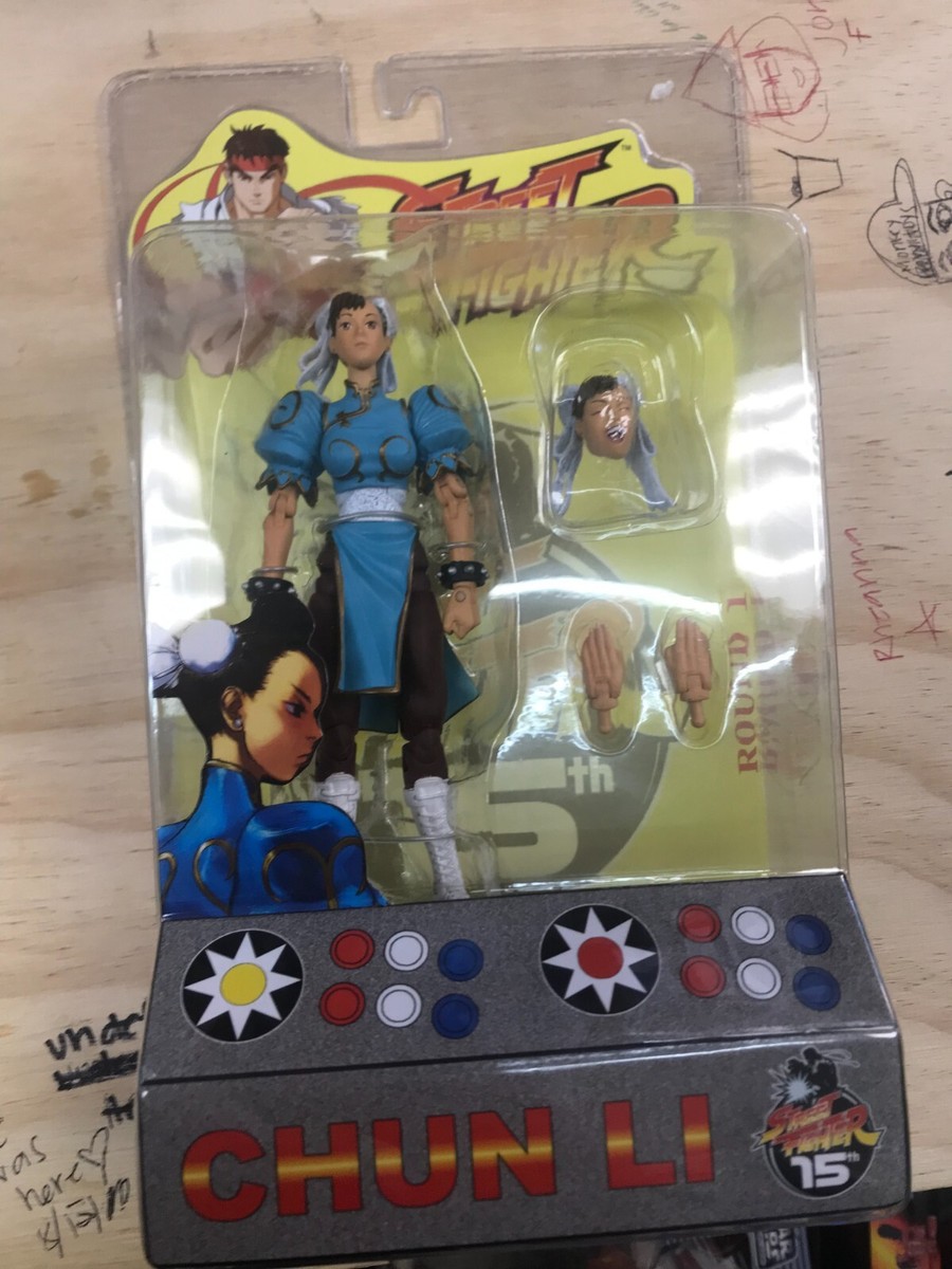 Street Fighter Sota Toys capcom Chung Li Light Blue Version NIB