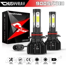 9005 HB3 LED Headlight Bulbs for Hyundai Elantra 2022 2023 High Low Beam 6000K