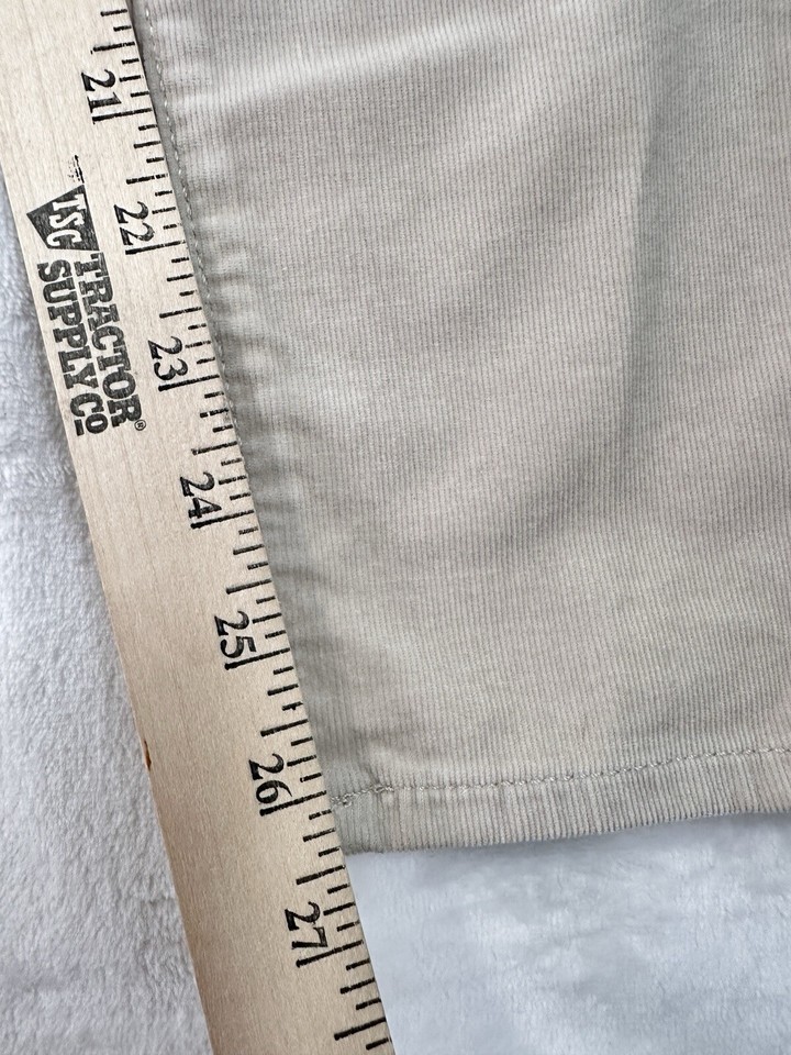 New LOFT The Skinny High Rise Corduroy Pants 8 Petite 8P 29 Tan Beige