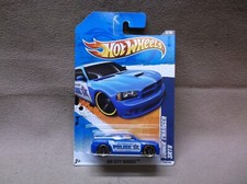 Hot Wheels 2011 110 Blue Dodge Charger Srt8 Police Cruiser Mopar Hellcat Hemi