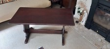 OAK REFECTORY TABLE - coffee table size.  Genuine antique